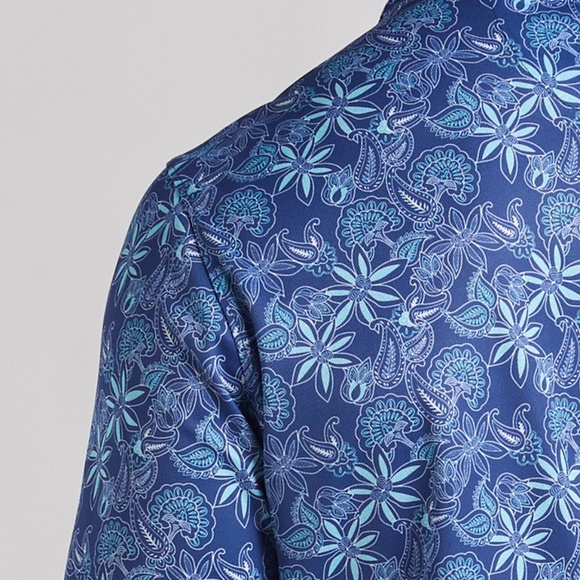 Tripp Floral Print Polo - Picture 3 of 3